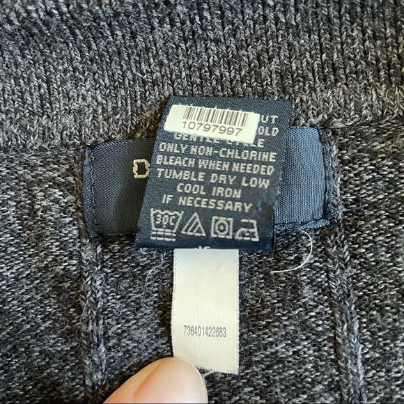 Dockers Gray Marled Soft Knit Polo Size XL - Picture 6 of 16